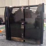 मिनी स्किड स्टीयर ब्रश कटर